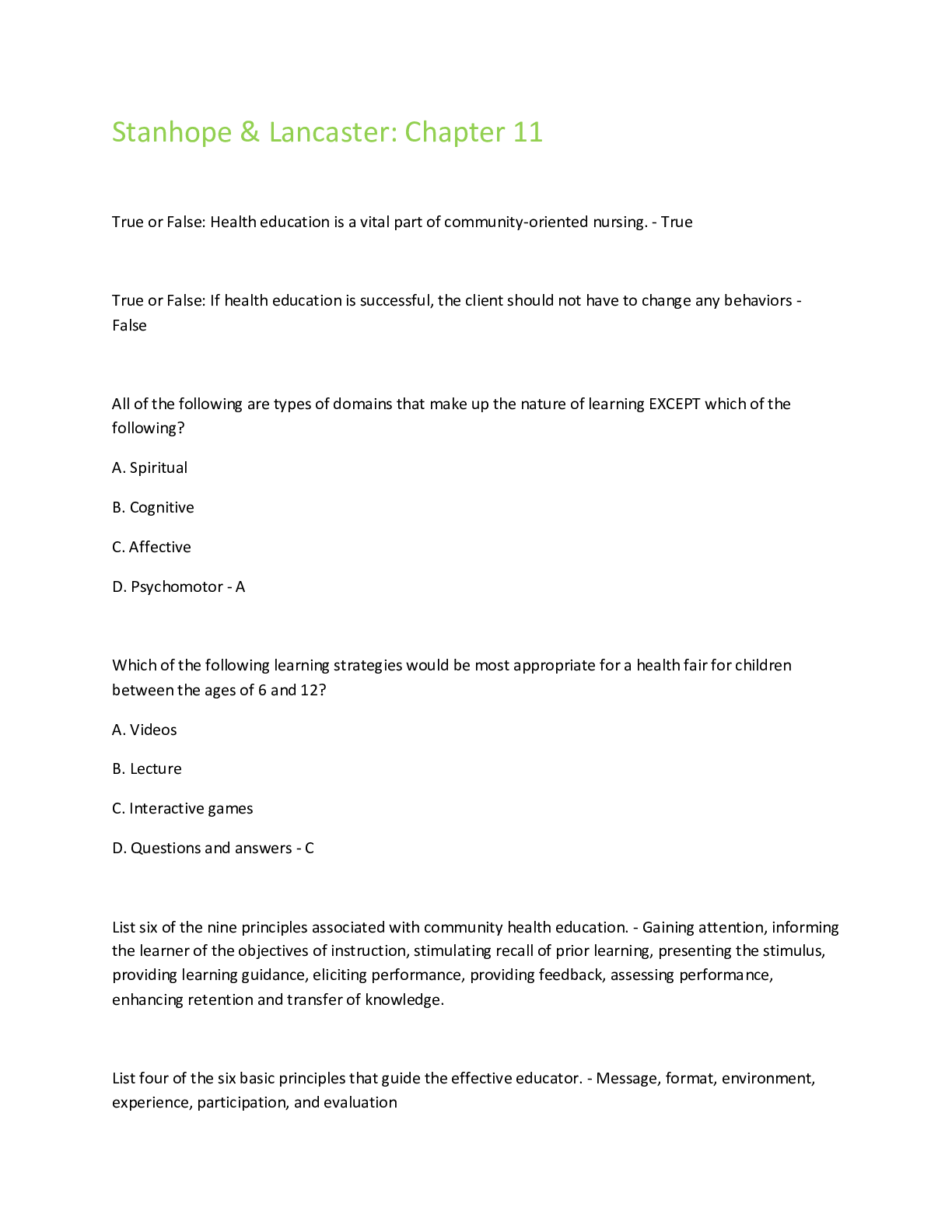 Preview image of Stanhope & Lancaster: Chapter 11 document